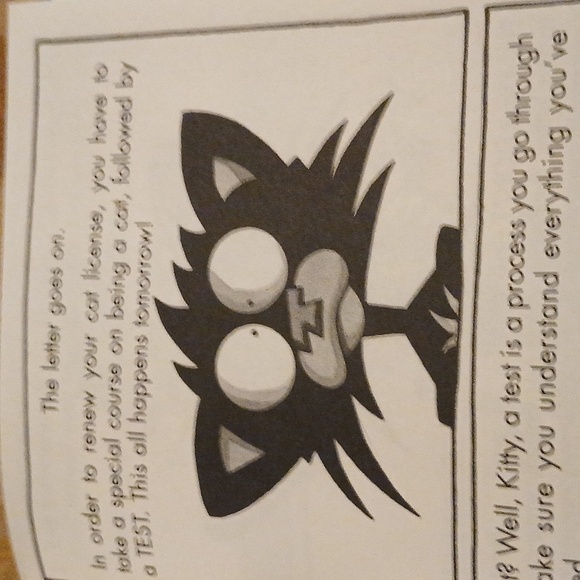 Bad Kitty Book Graphic Novel Takes the Test Nick Bruel 2017 - Picture 11 of 12